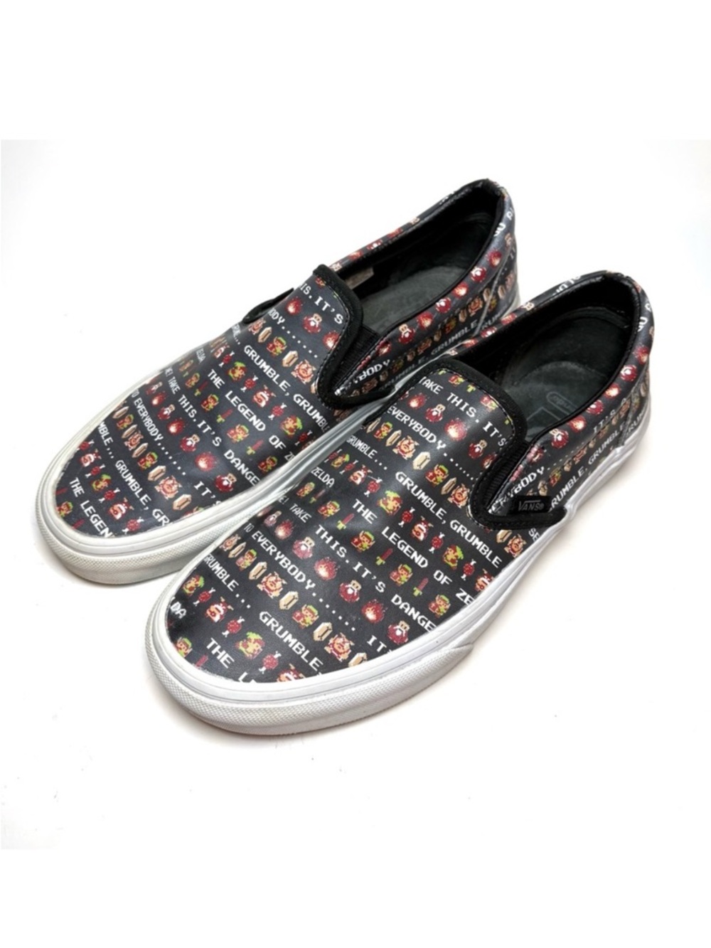 Vans Super Mario Slip-On Trainers | 8